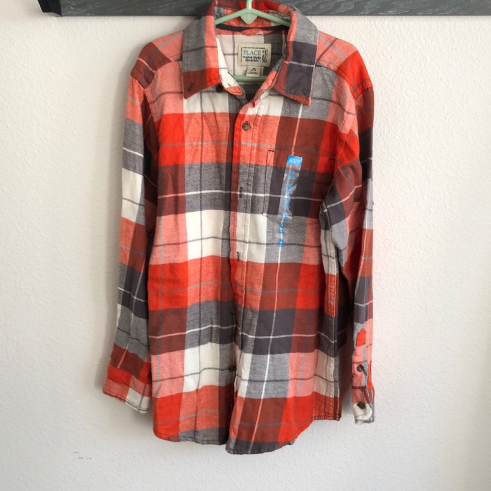 NWT Children’s Place Flannel Shirt Medium